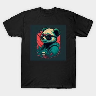 Panda Hipster T-Shirt